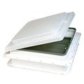 Hengs Ind HENG IND J291WHCR Jensen With Pin Hinge Roof Vent Lid; White H6C-J291WHCR